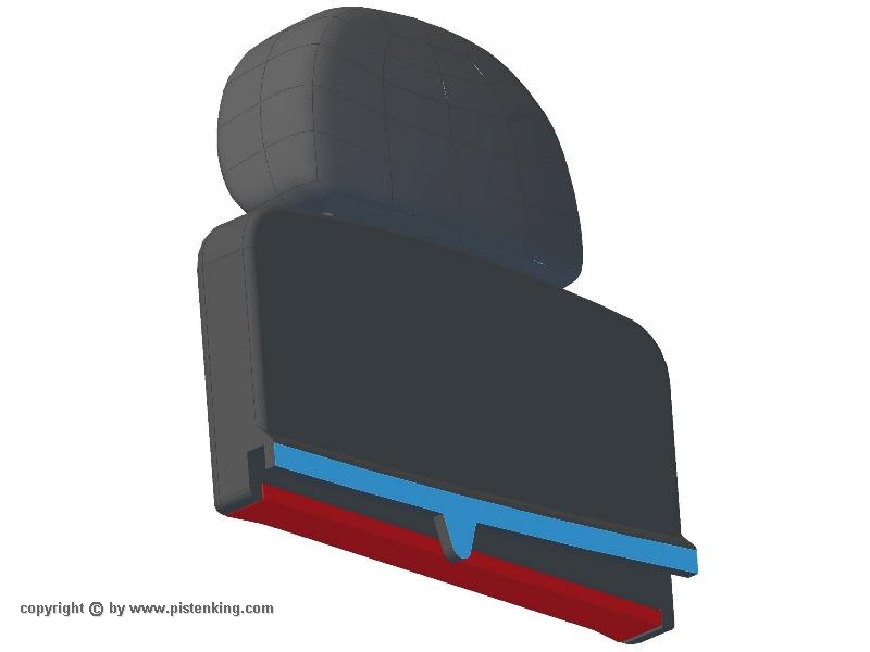 Notsitz für Fahrerhaus PistenBully 600